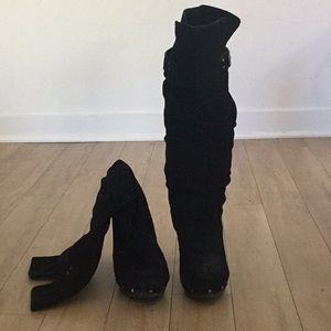Steve Madden Luxe size 10 suede boots